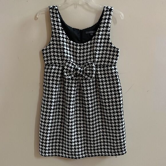 Women’s Small Beautiful houndstooth high waisted classic career dress - Picture 13 of 16